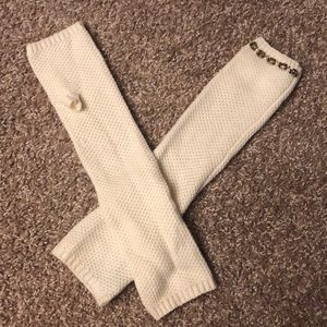 Ralph Lauren Wool Blend Fingerless Gloves